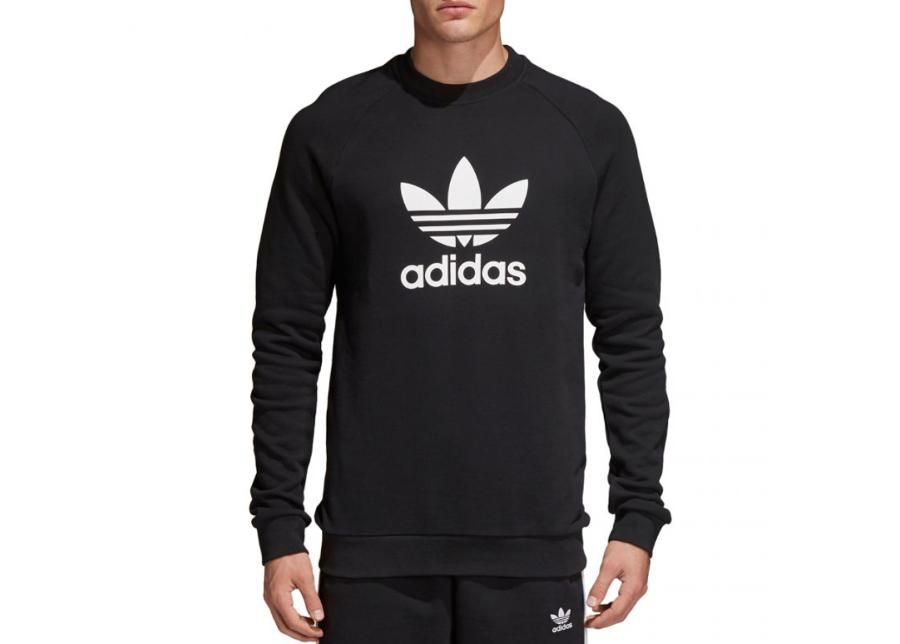 Meeste dressipluus adidas Trefoil Crew M CW1235 suurendatud