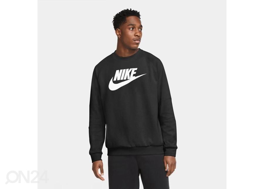 Meeste dressipluus Nike NSW Fleece Crew M CU4473-010 suurendatud