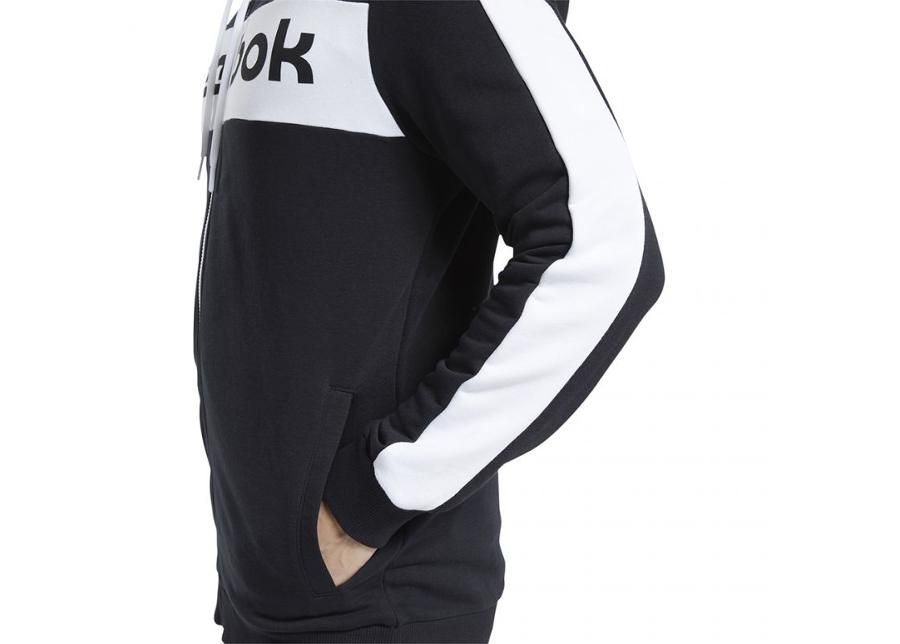 Meeste dressipluus Reebok Te Linear Logo Fz Hoody M FU3131 suurendatud