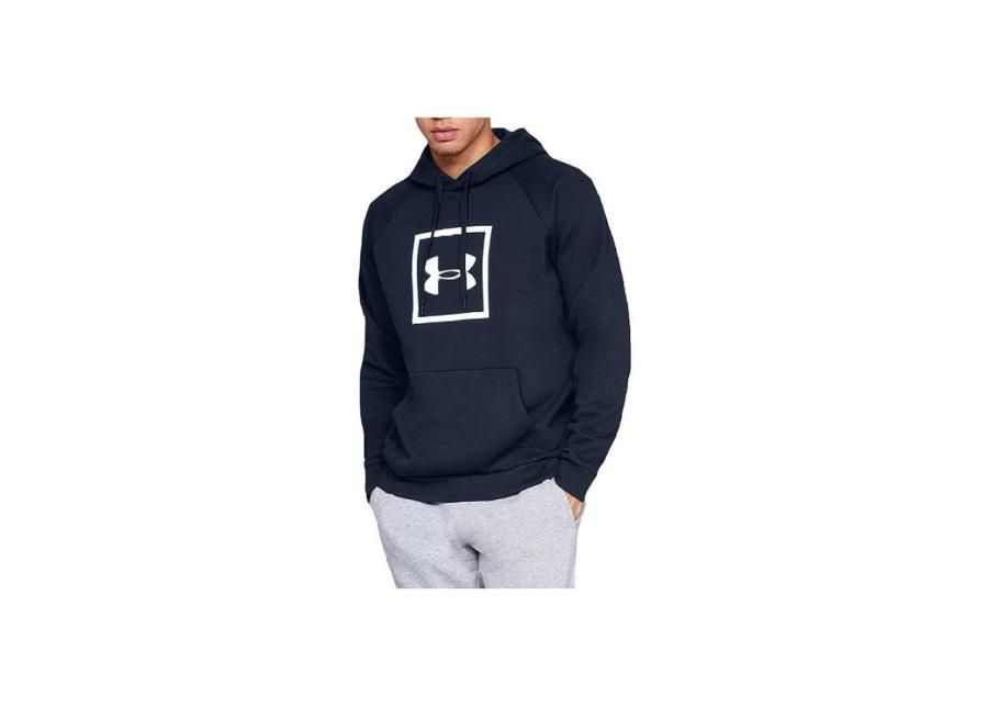 Meeste dressipluus Under Armour Rival Fleece Logo Hoodie M 1329745-408 suurendatud