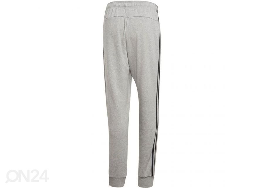 Meeste dressipüksid adidas Essentials 3 Stripes Tapered Pant FT Cuffed M DQ3077 suurendatud