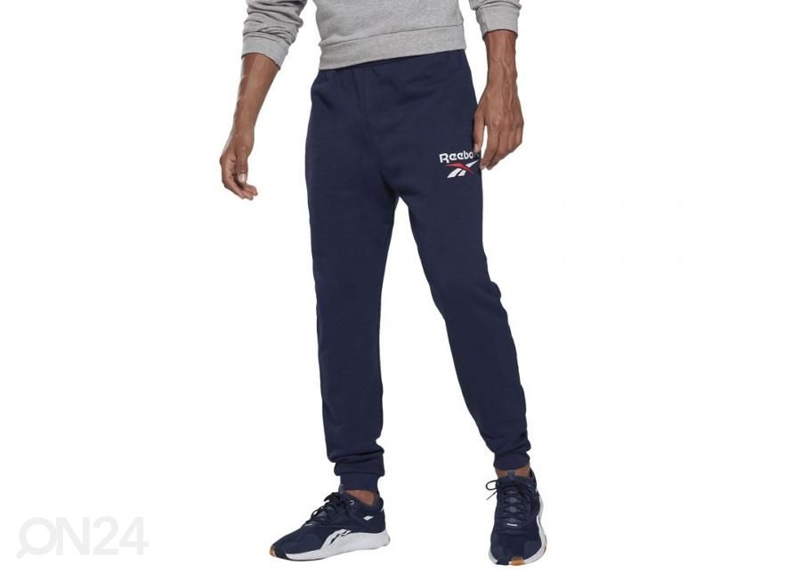 Meeste dressipüksid Reebok Identity French Terry Vector Jogger suurendatud