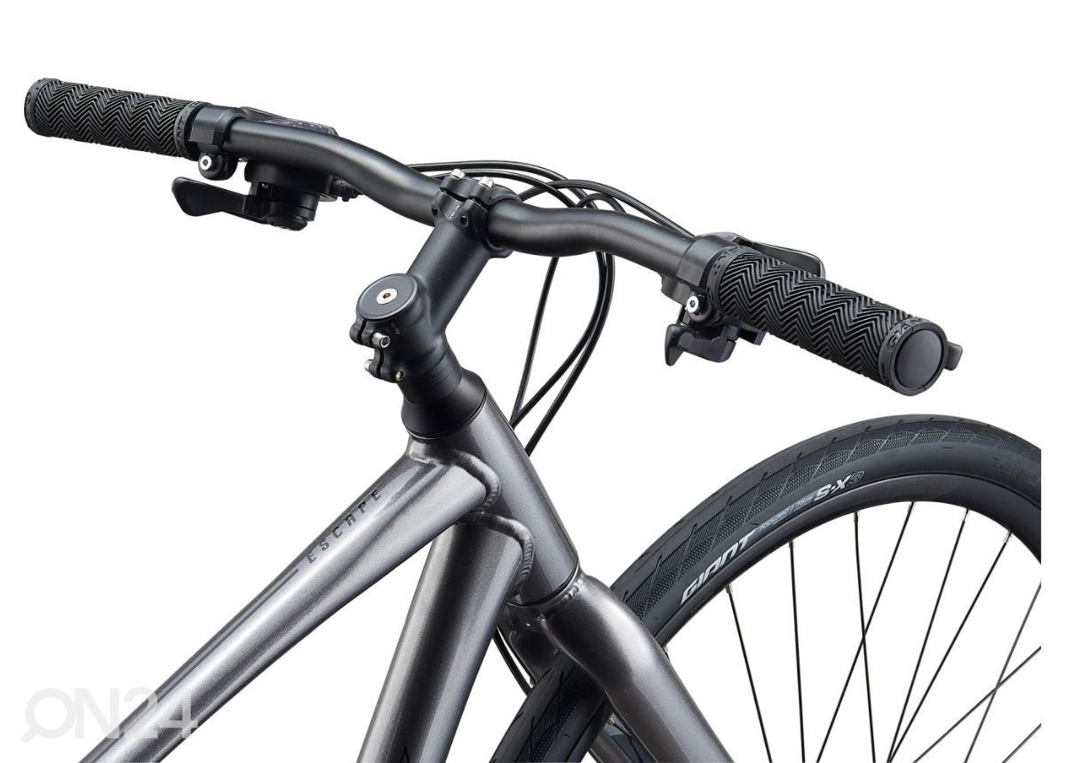 Meeste hübriid ratas Giant Escape Disc 3 Metallic Black (2022) - M suurendatud