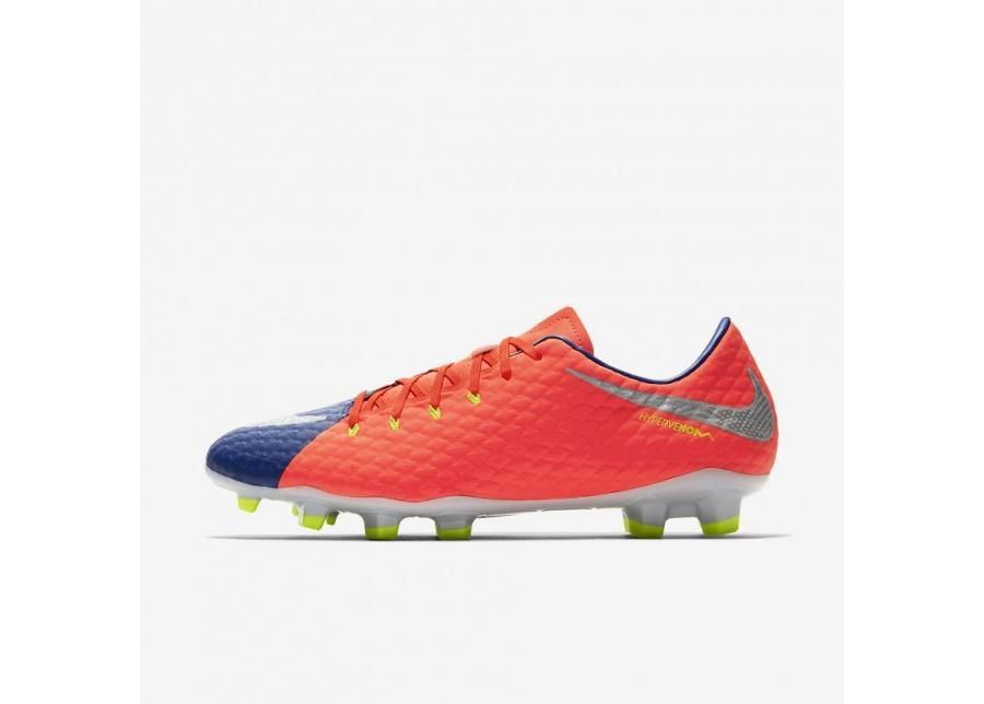 Meeste jalgpallijalatsid muru Nike Hypervenom Phelon III FG M 852556-409 suurendatud