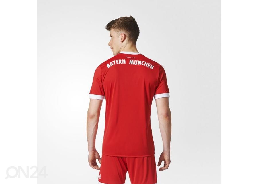 Meeste jalgpallisärk adidas FC Bayern Munchen Home Replica 2017/18 M AZ7961 suurendatud