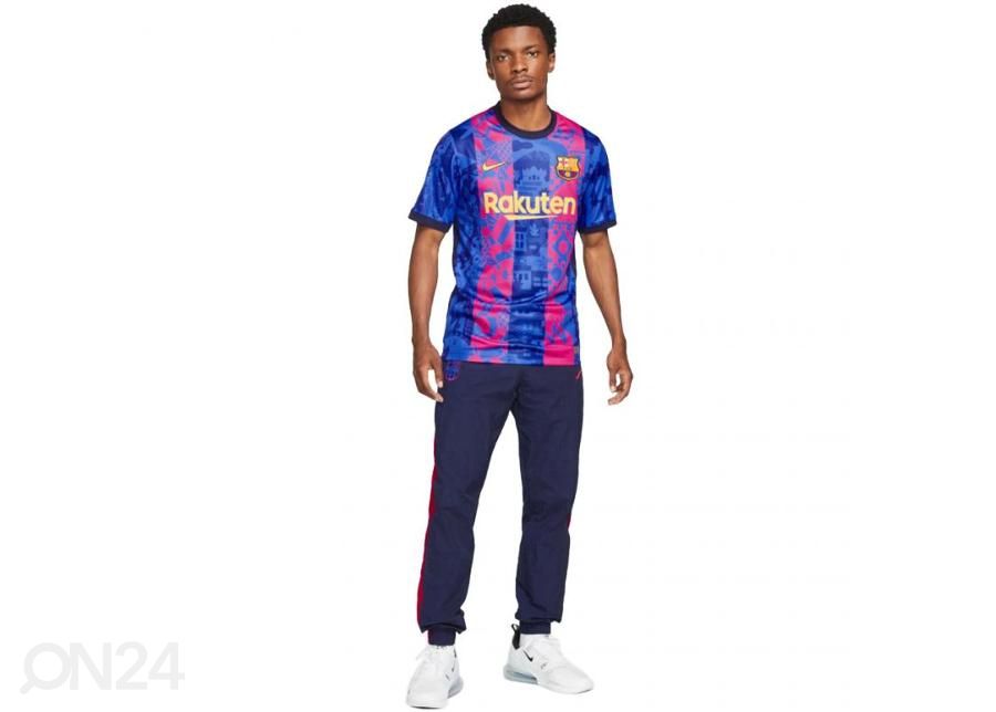 Meeste jalgpallisärk Nike FC Barcelona Mnk Df Stad Jsy SS 3R suurendatud