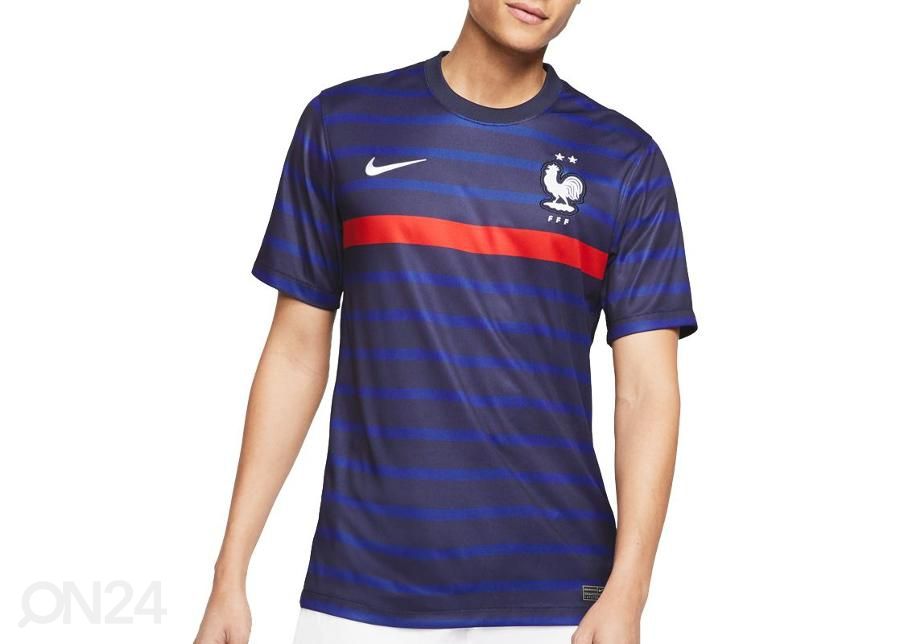 Meeste jalgpallisärk Nike France Stadium Home 20-21 M suurendatud