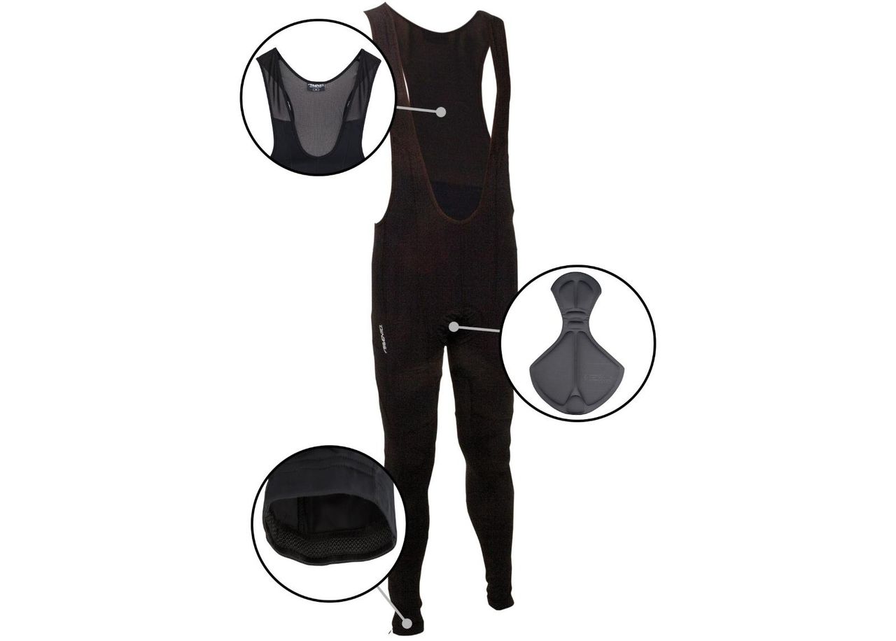 Meeste Jalgrattakostüüm Bib Trouser Avento suurendatud
