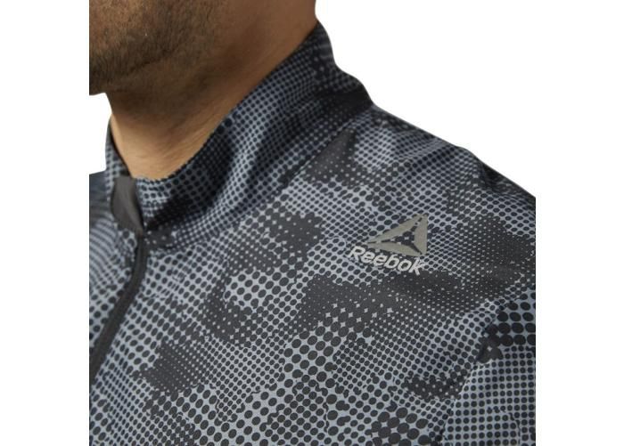 Meeste jooksu jope Reebok Run Woven Jacket M BR4434 suurendatud
