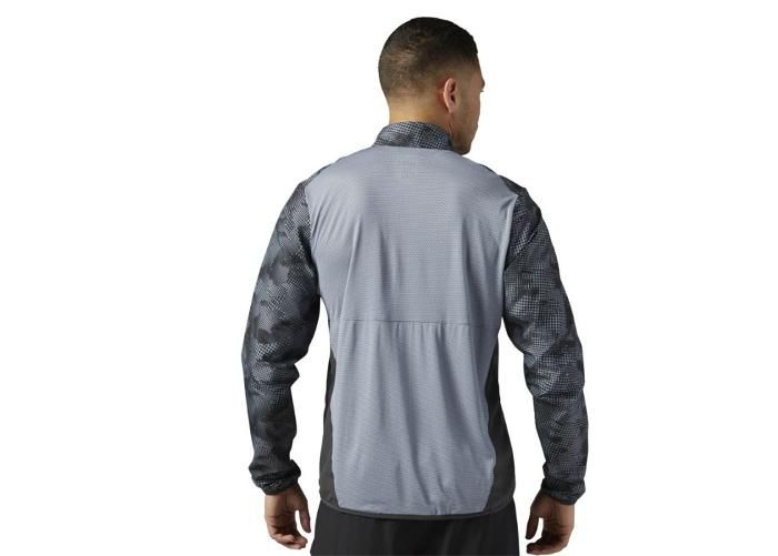 Meeste jooksu jope Reebok Run Woven Jacket M BR4434 suurendatud