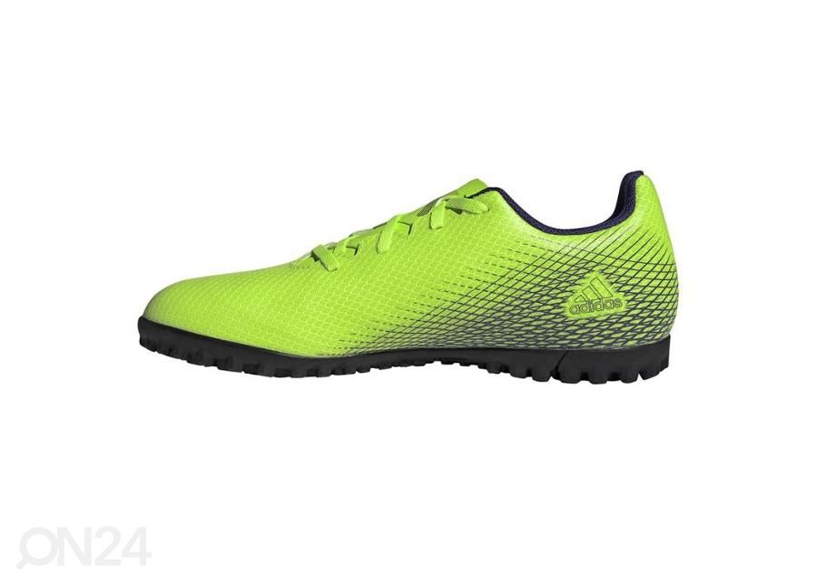 Meeste kunstmuru jalgpallijalatsid Adidas X Ghosted.4 TF suurendatud