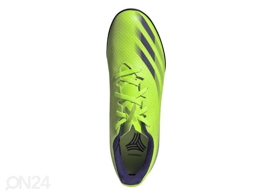 Meeste kunstmuru jalgpallijalatsid Adidas X Ghosted.4 TF suurendatud