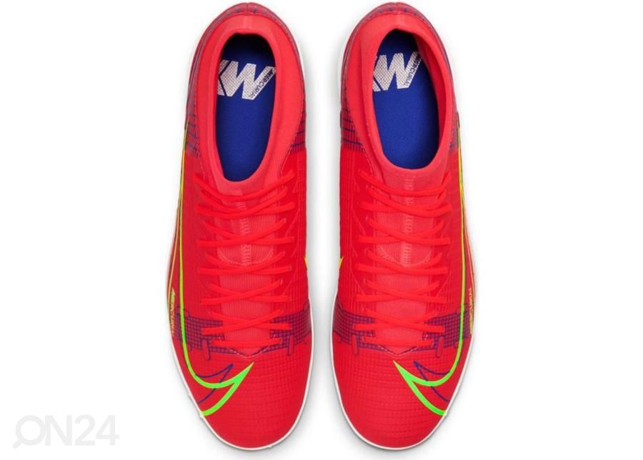 Meeste kunstmuru jalgpallijalatsid Nike Mercurial Superfly 8 Academy TF suurendatud