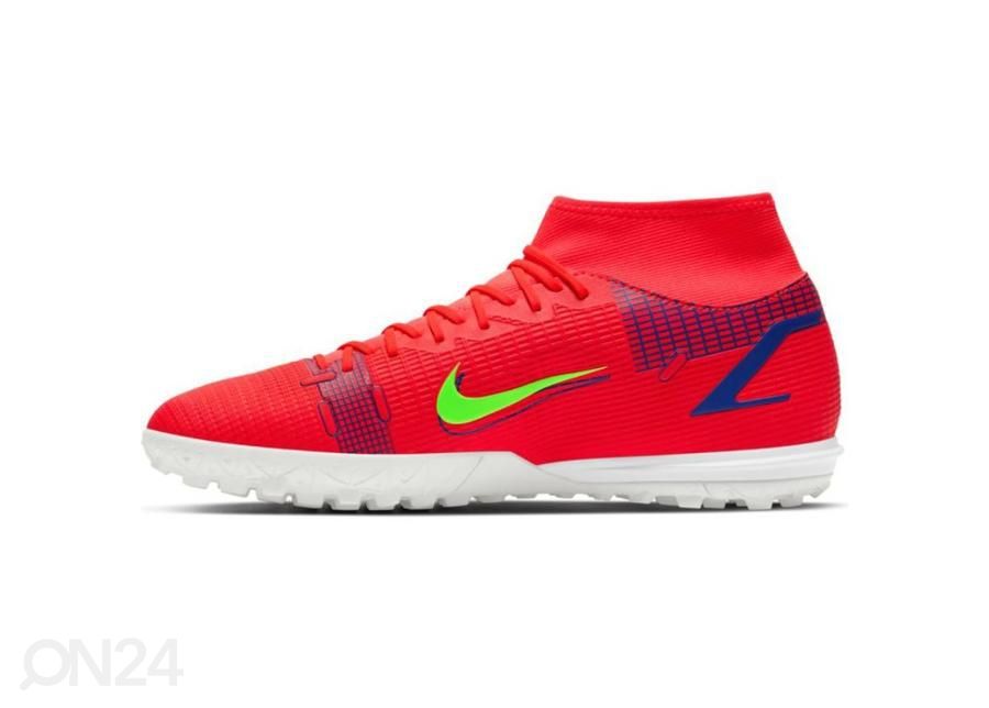 Meeste kunstmuru jalgpallijalatsid Nike Mercurial Superfly 8 Academy TF suurendatud