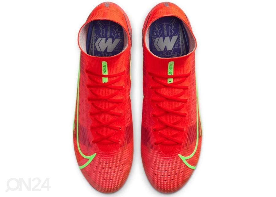 Meeste kunstmuru jalgpallijalatsid Nike Mercurial Superfly 8 Elite AG suurendatud
