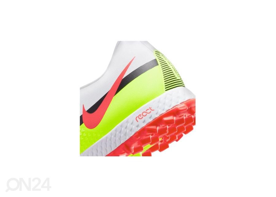 Meeste kunstmuru jalgpallijalatsid Nike React Phantom GT2 Pro TF suurendatud