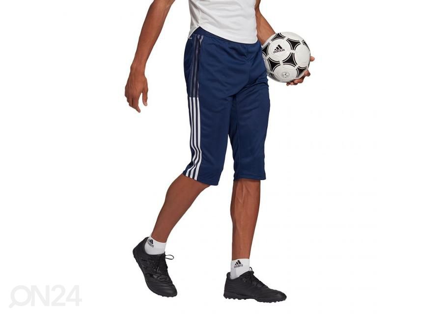 Meeste lühikesed treeningpüksid 3/4 pikkusega Adidas Tiro 21 suurendatud