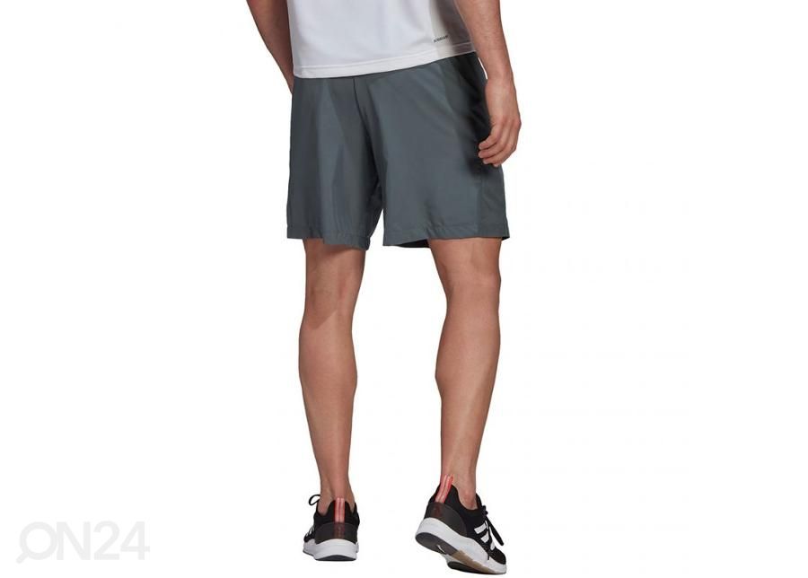 Meeste lühikesed treeningpüksid Adidas D2M Woven suurendatud