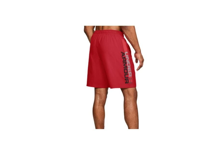 Meeste lühikesed treeningpüksid Under Armour Woven Graphic Wordmark Shorts M 1320203-600 suurendatud