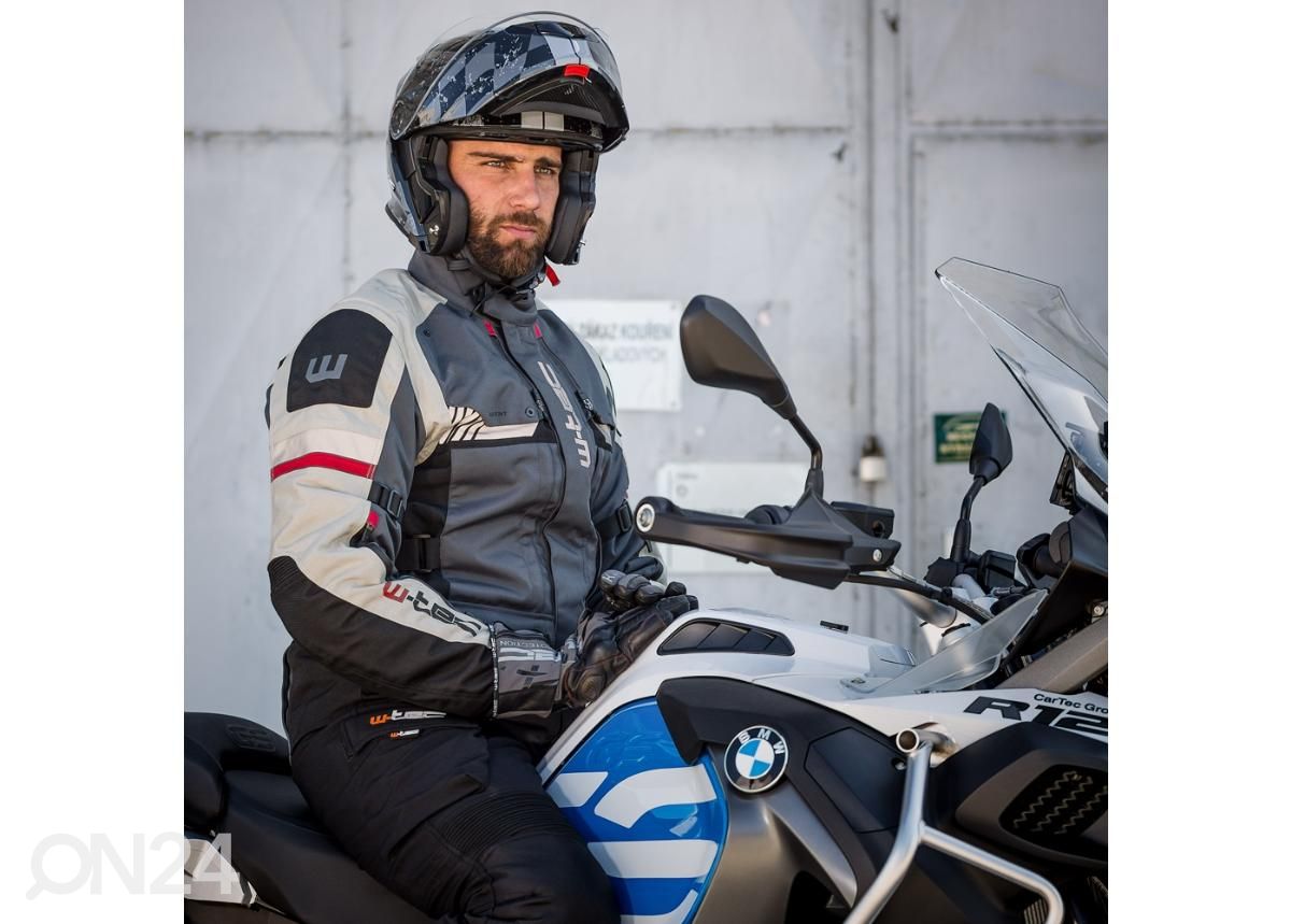 Meeste mootorratta jakk Touring W-TEC Excellenta suurendatud