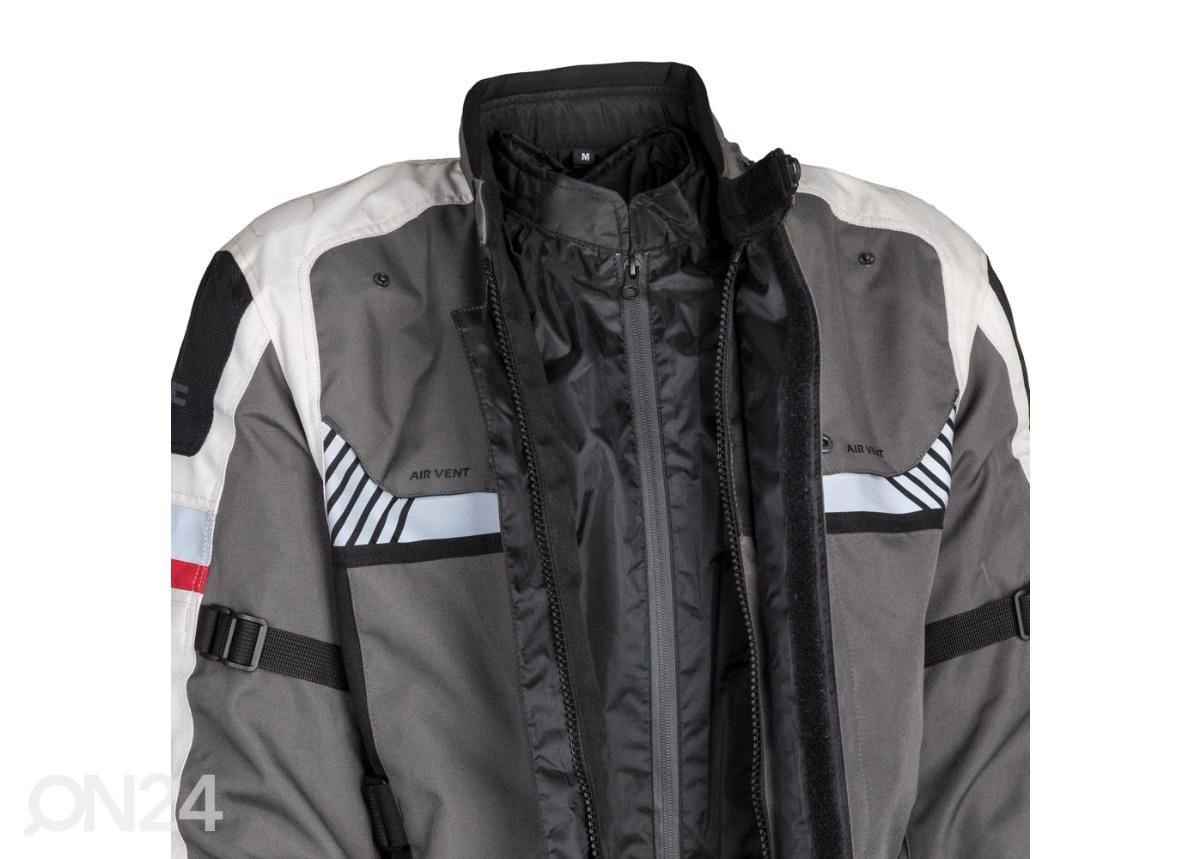 Meeste mootorratta jakk Touring W-TEC Excellenta suurendatud