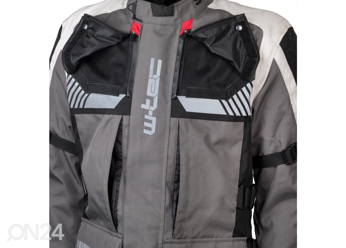 Meeste mootorratta jakk Touring W-TEC Excellenta suurendatud
