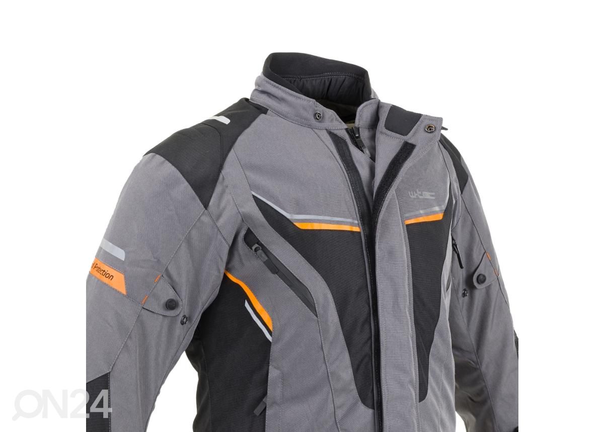 Meeste motojope W-Tec Brandon must-kollane suurus M suurendatud