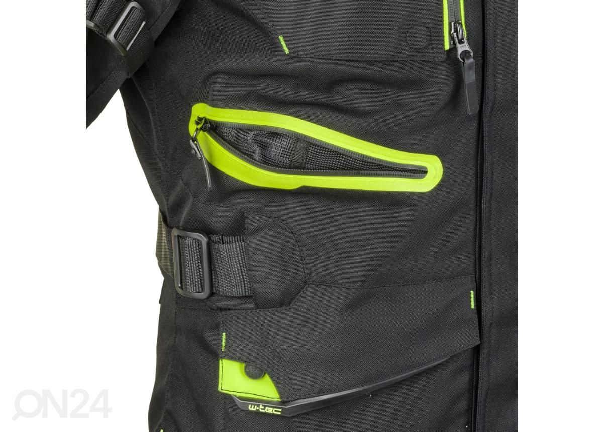 Meeste motojope W-Tec Ventura must-kollane suurendatud