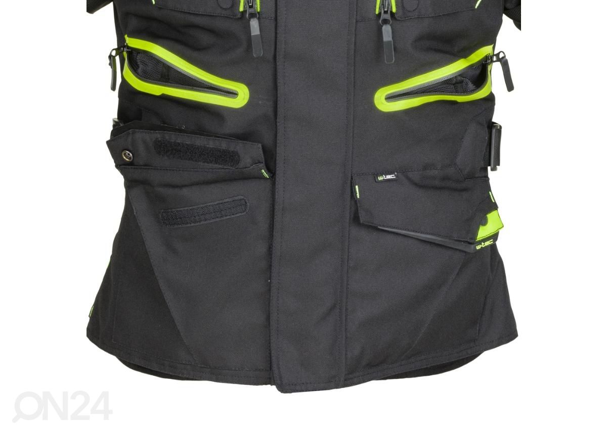 Meeste motojope W-Tec Ventura must-kollane suurendatud