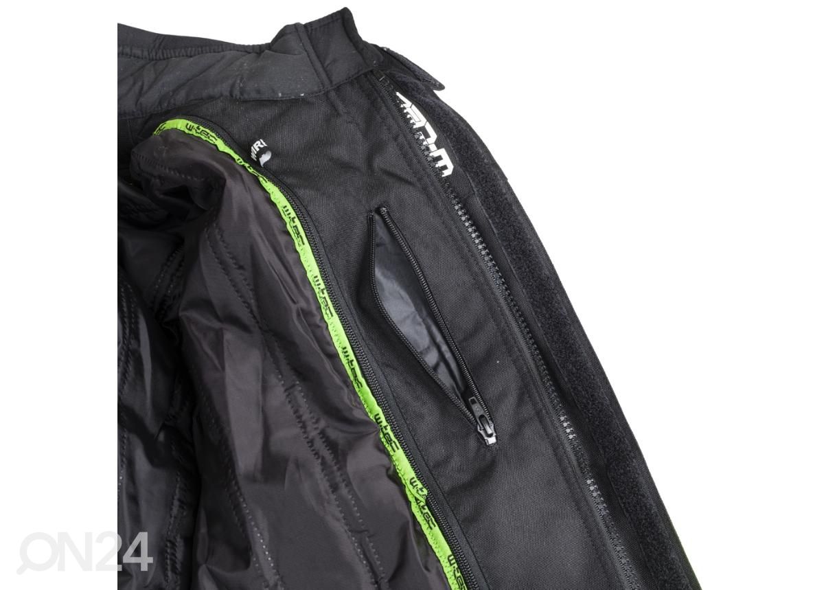 Meeste motojope W-Tec Ventura must-kollane suurendatud