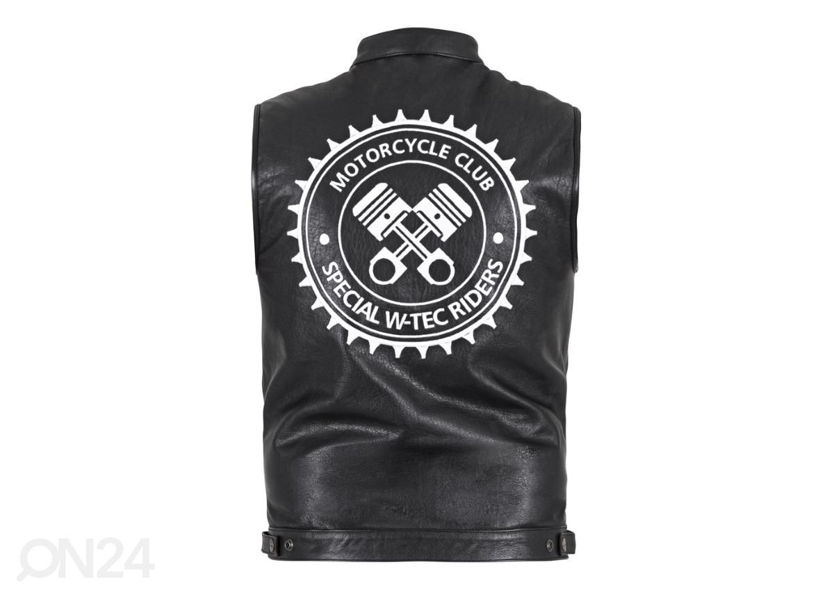 Meeste motovest W-Tec Midvora must 5XL suurendatud