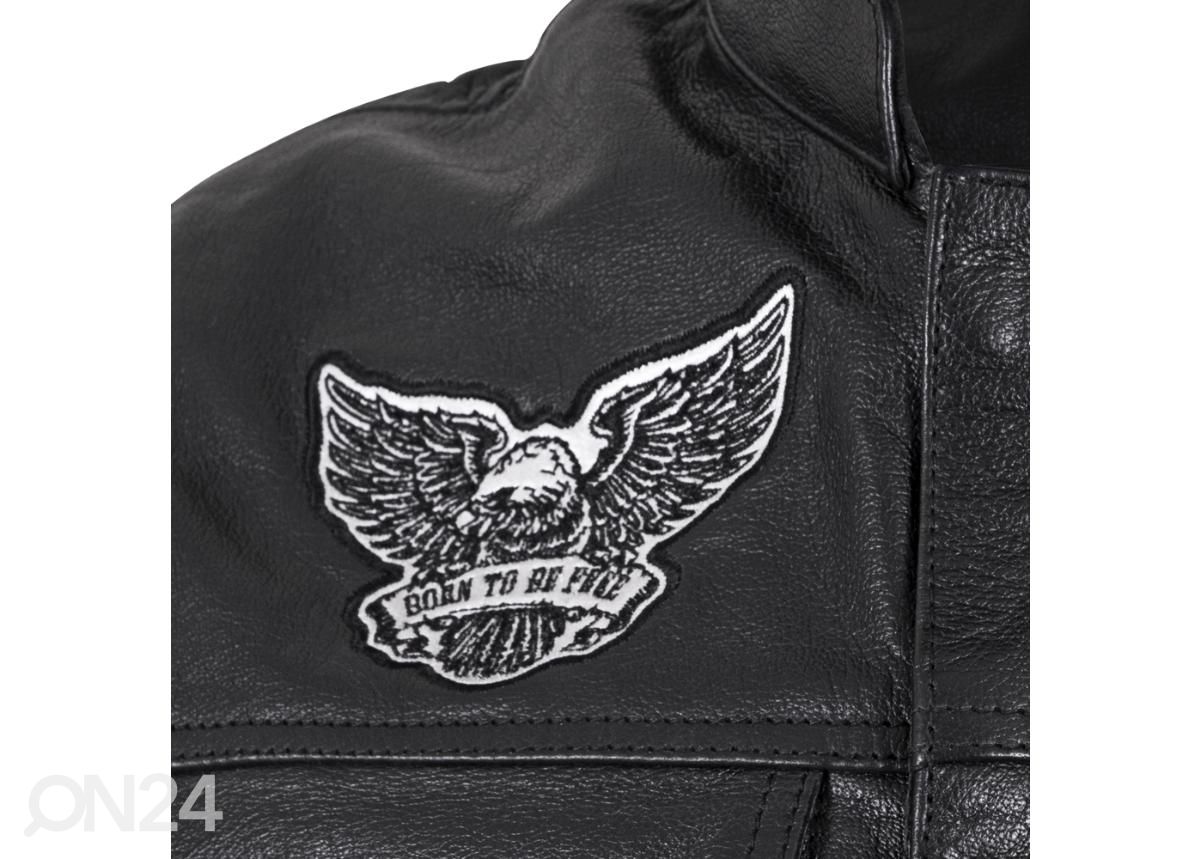 Meeste motovest W-Tec Midvora must 5XL suurendatud