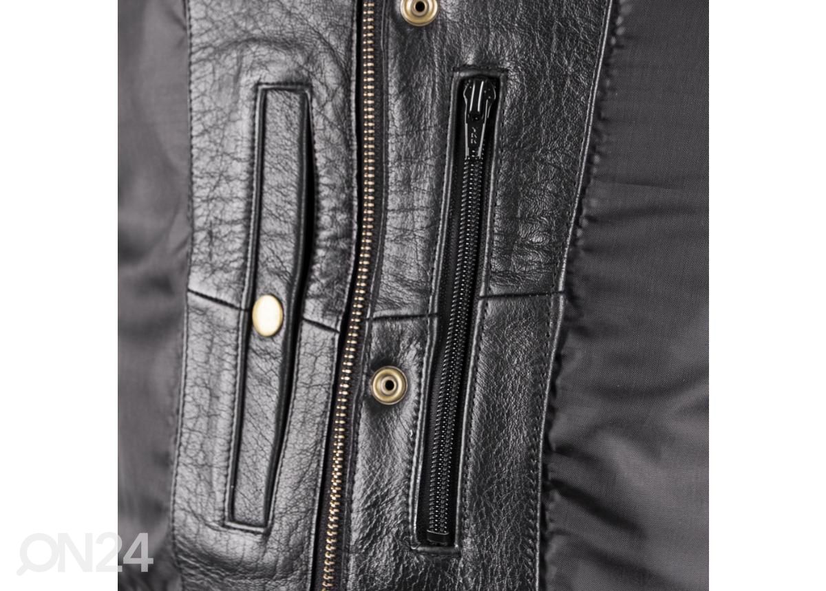 Meeste motovest W-Tec Midvora must 5XL suurendatud