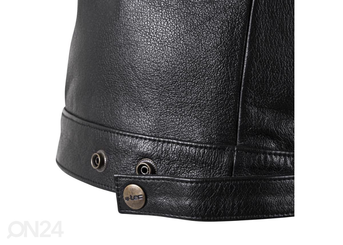 Meeste motovest W-Tec Midvora must 5XL suurendatud