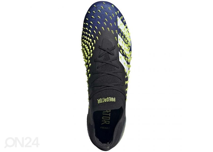 Meeste muru jalgpallijalatsid Adidas Predator Freak .1 L FG suurendatud