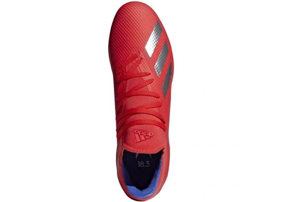 Meeste muru jalgpallijalatsid adidas X 18.3 FG M BB9367 suurendatud