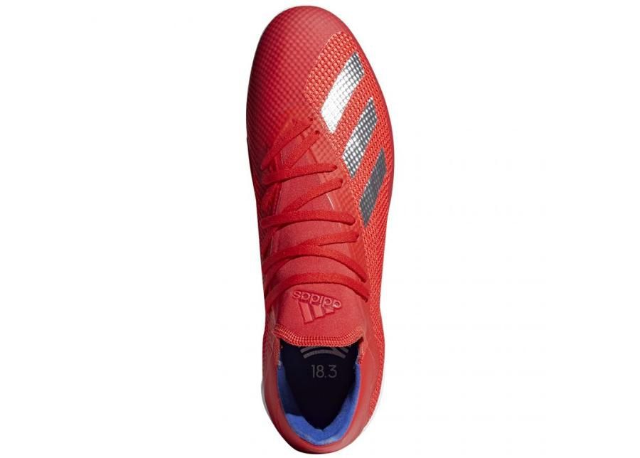 Meeste saali jalgpallijalatsid adidas X 18.3 IN M BB9392 suurendatud