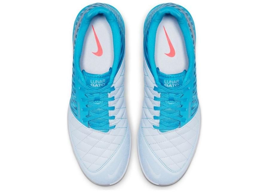 Meeste saali jalgpallijalatsid Nike Lunargato II IC M 580456-404 suurendatud