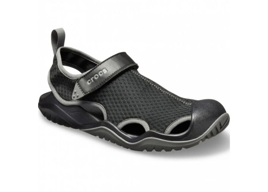 Meeste sandaalid Crocs Swiftwater Mesh Deck Sandal M 205289 001 suurendatud