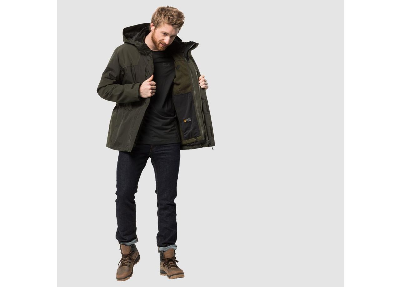 Meeste talvejope kolm-ühes Jack Wolfskin THORVALD suurendatud