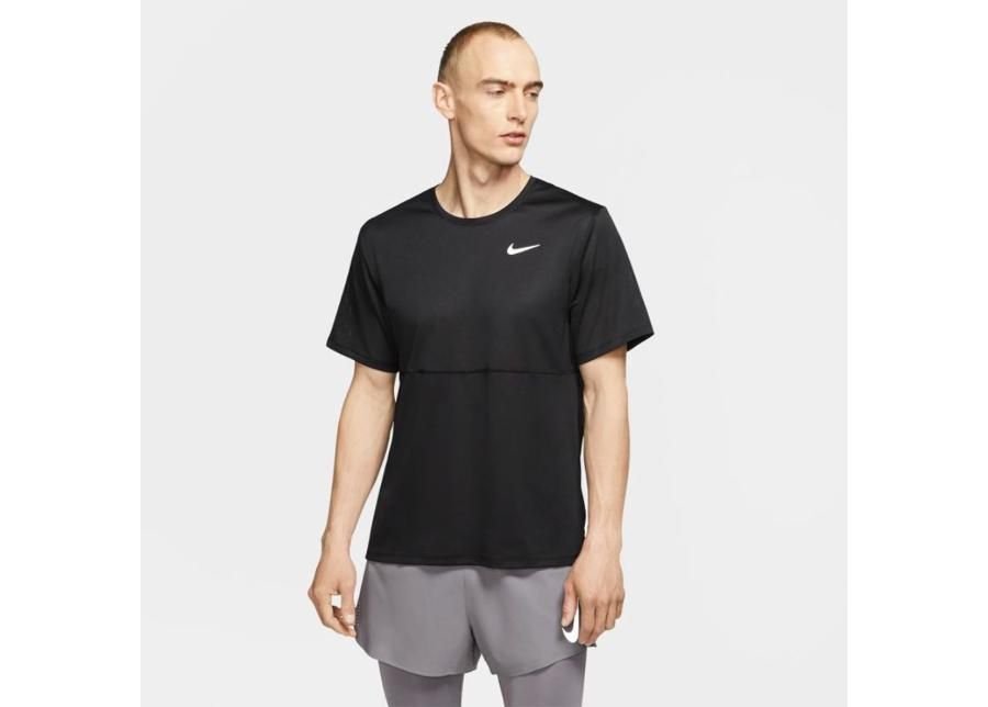 Meeste treeningsärk Nike Breathe Run M CJ5332-010 suurendatud