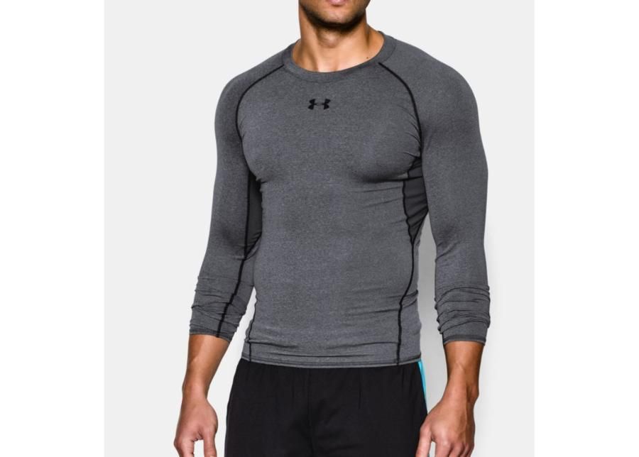 Meeste treeningsärk Under Armour HeatGear® Armour Long Sleeve Compression Shirt M 1257471-090 suurendatud