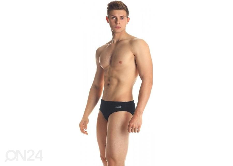Meeste ujumispüksid Aqua-Speed Alan M 01 must suurendatud