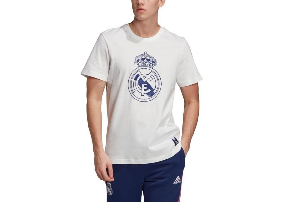 Meeste vabaajasärk Adidas Real Madrid DNA Graphic M GH9987 suurendatud