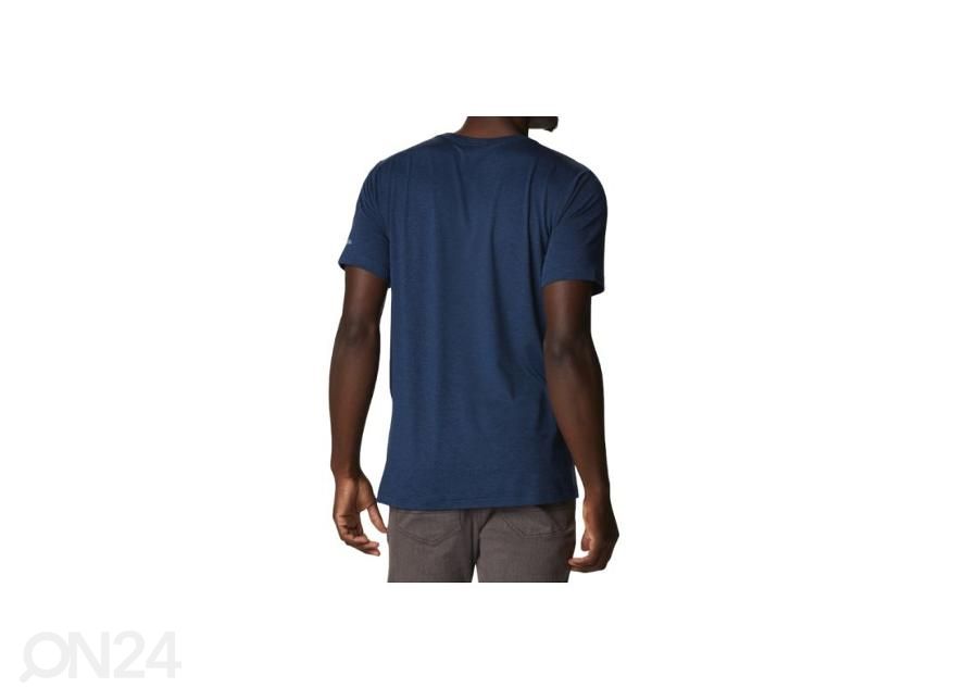Meeste vabaajasärk Columbia Tech Trail Graphic Tee suurendatud