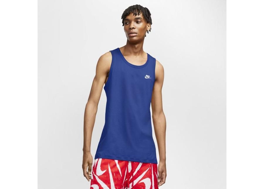 Meeste vabaajasärk Nike Nsw Club Tank M BQ1260-480 suurendatud