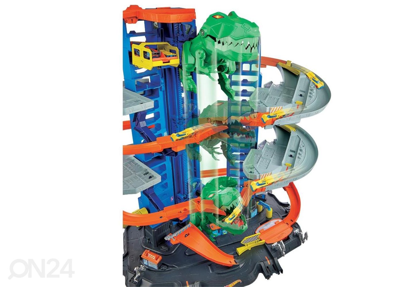 Megagaraaž Hot Wheels suurendatud