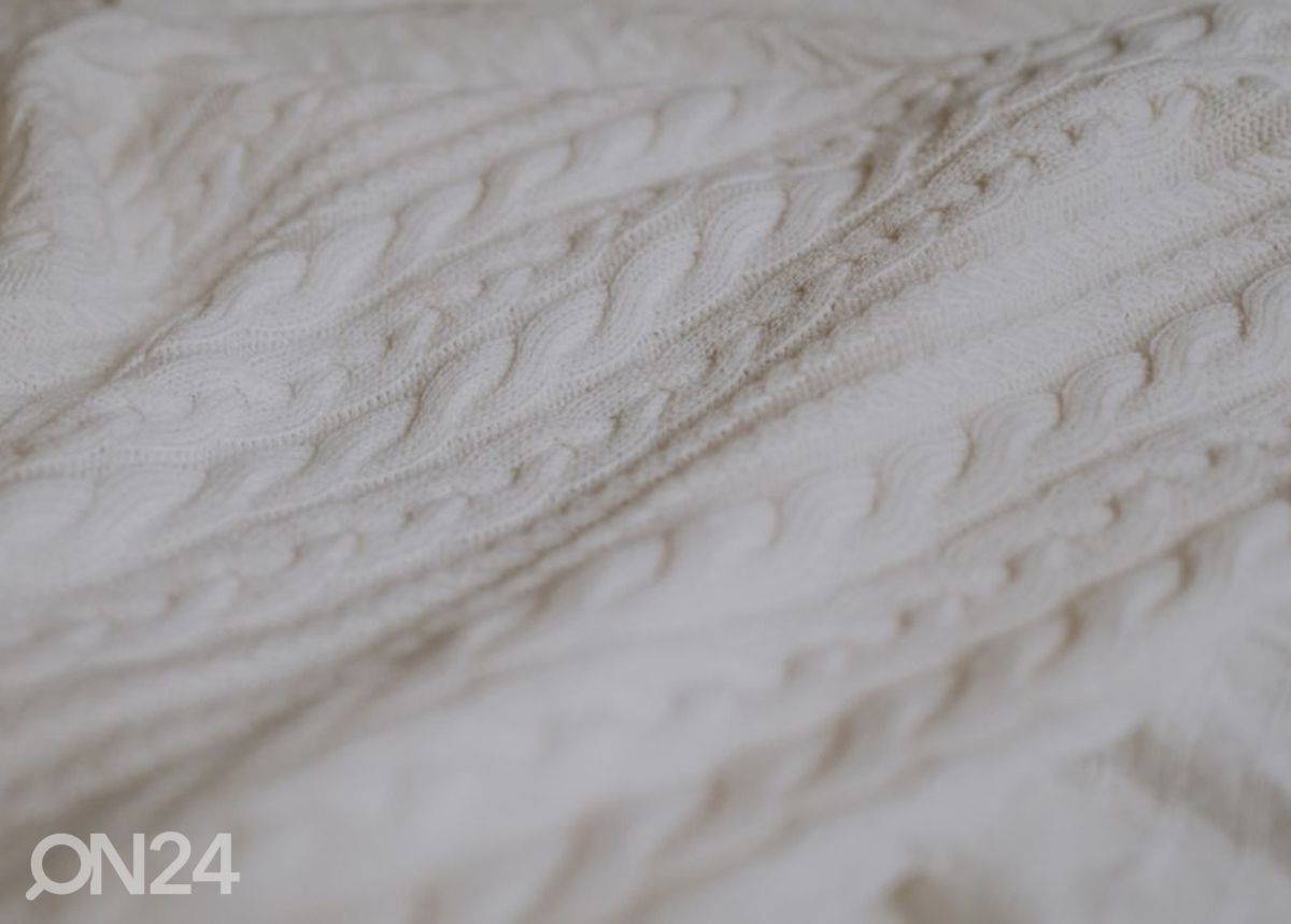 Meriinovillane beebitekk, cream palmikutega suurendatud