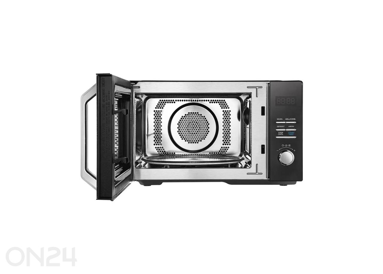 Mikrolaineahi grill- ja ringõhufunktsiooniga Midea MAC23XF, must suurendatud