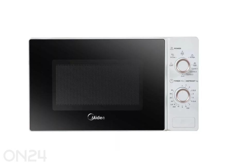 Mikrolaineahi grillfunktsiooniga Midea MG720C2AT, valge suurendatud